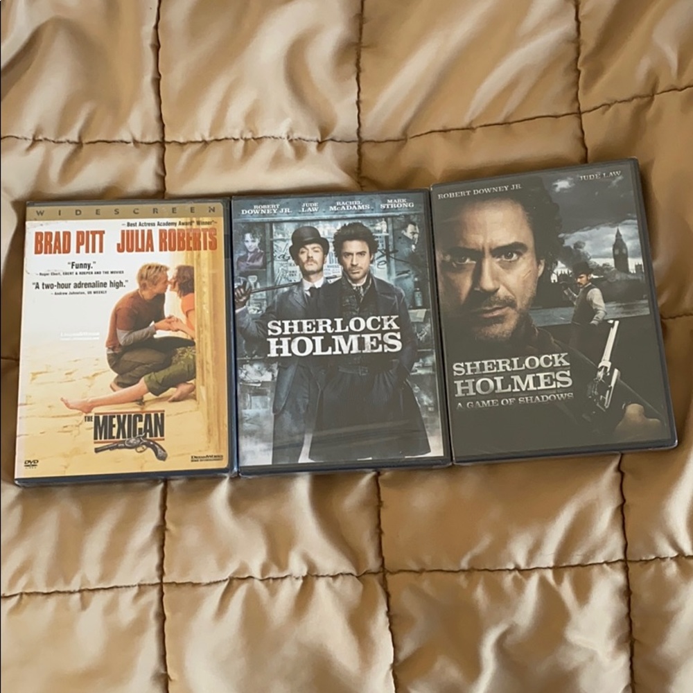 DVD’s (never opened)